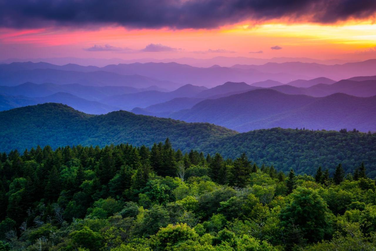 Villa Cool Springs Manor Asheville Esterno foto